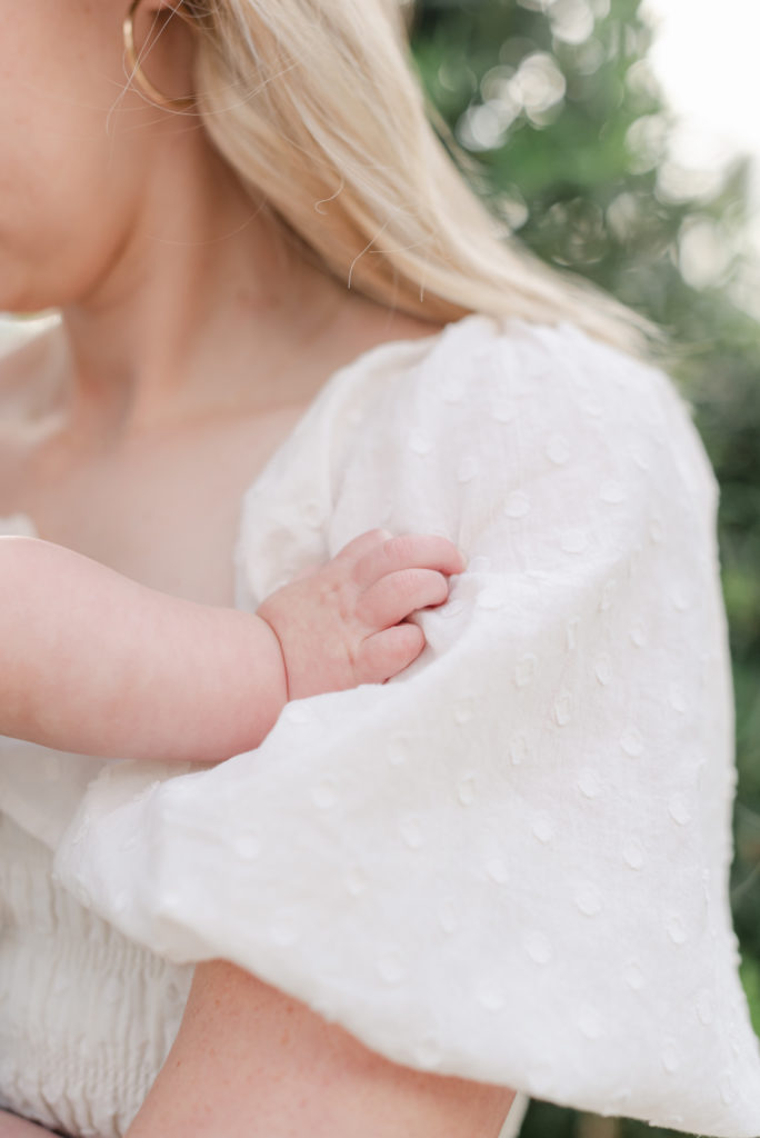 Baby's hand details