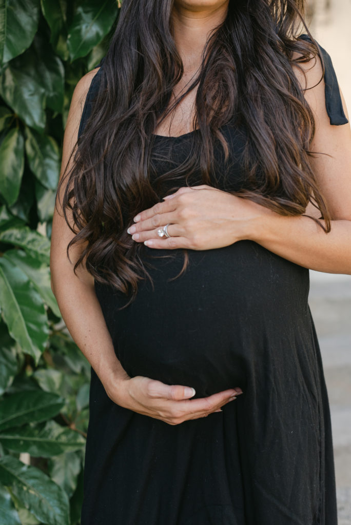 Up close belly photograph