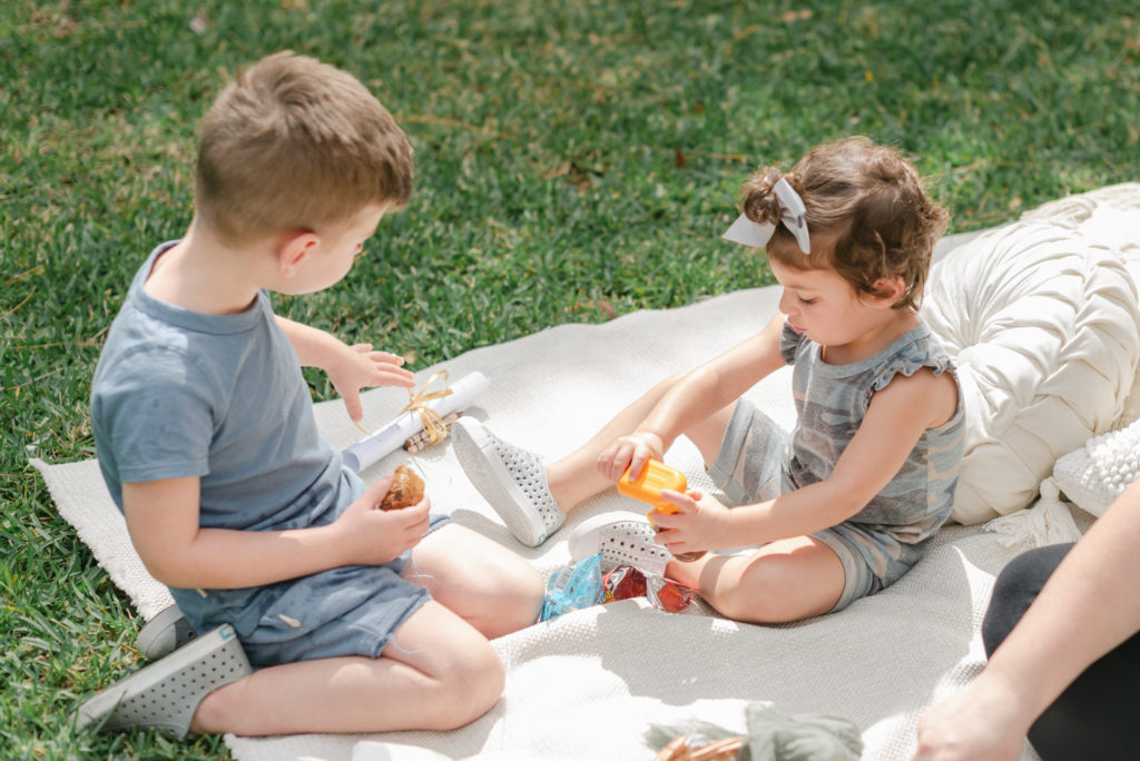 Enjoying the picnic