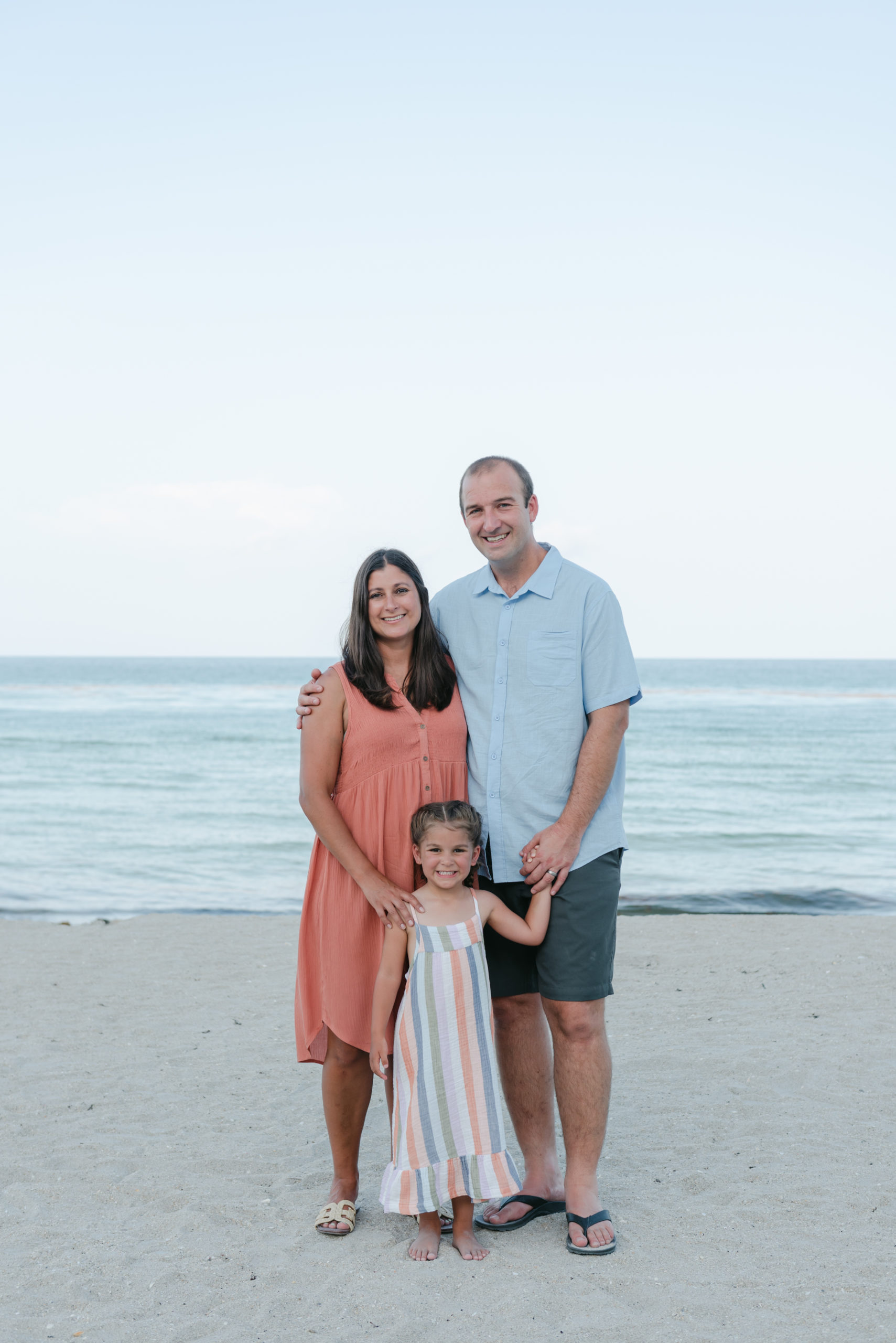 Mom, dad and daughter