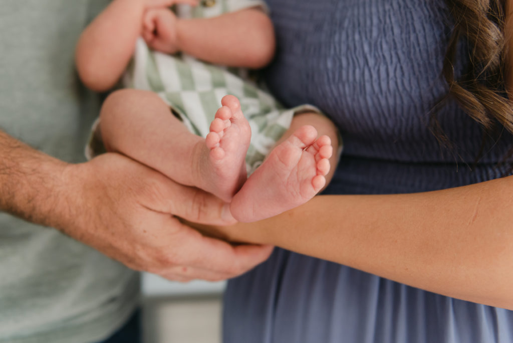 Baby's feet details