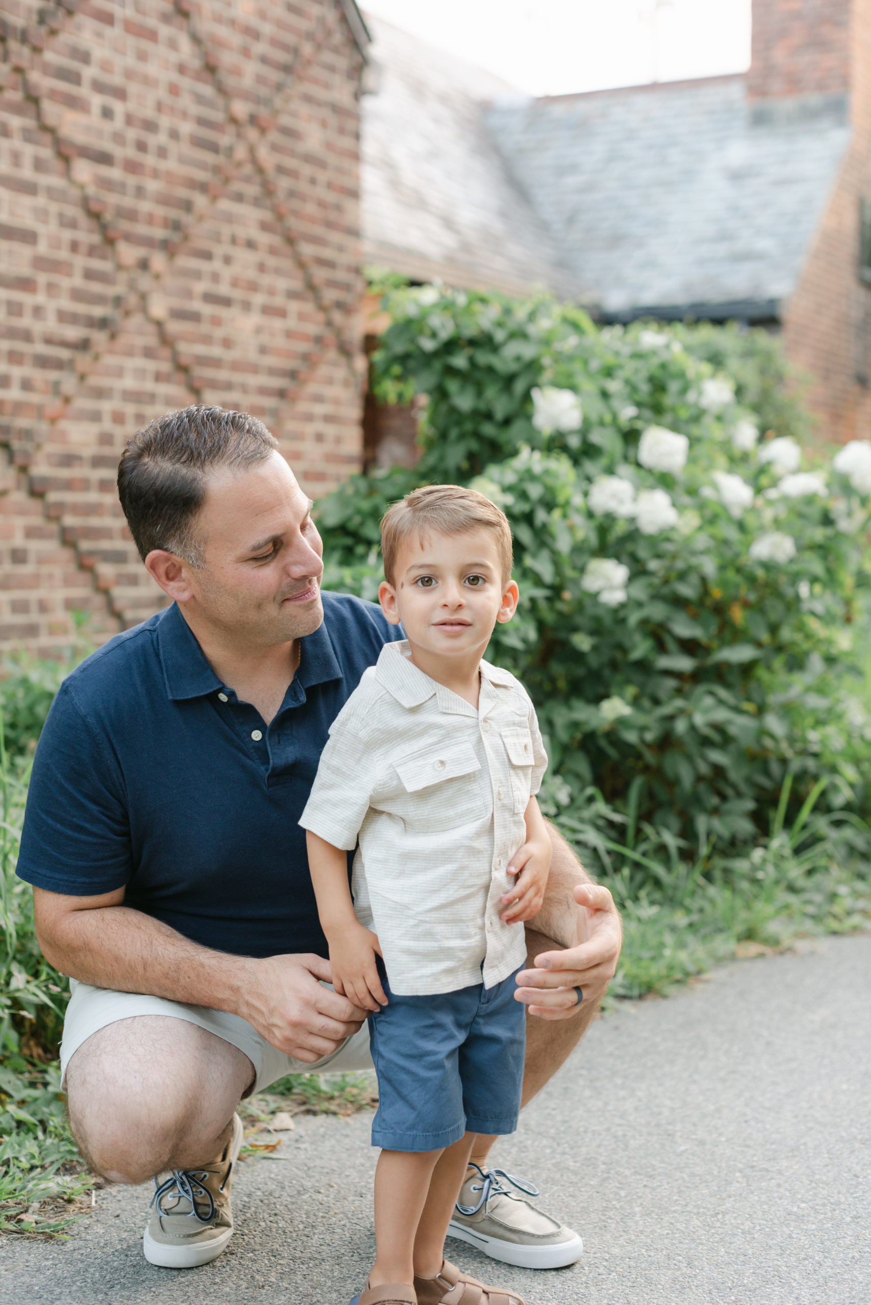 Dad and son