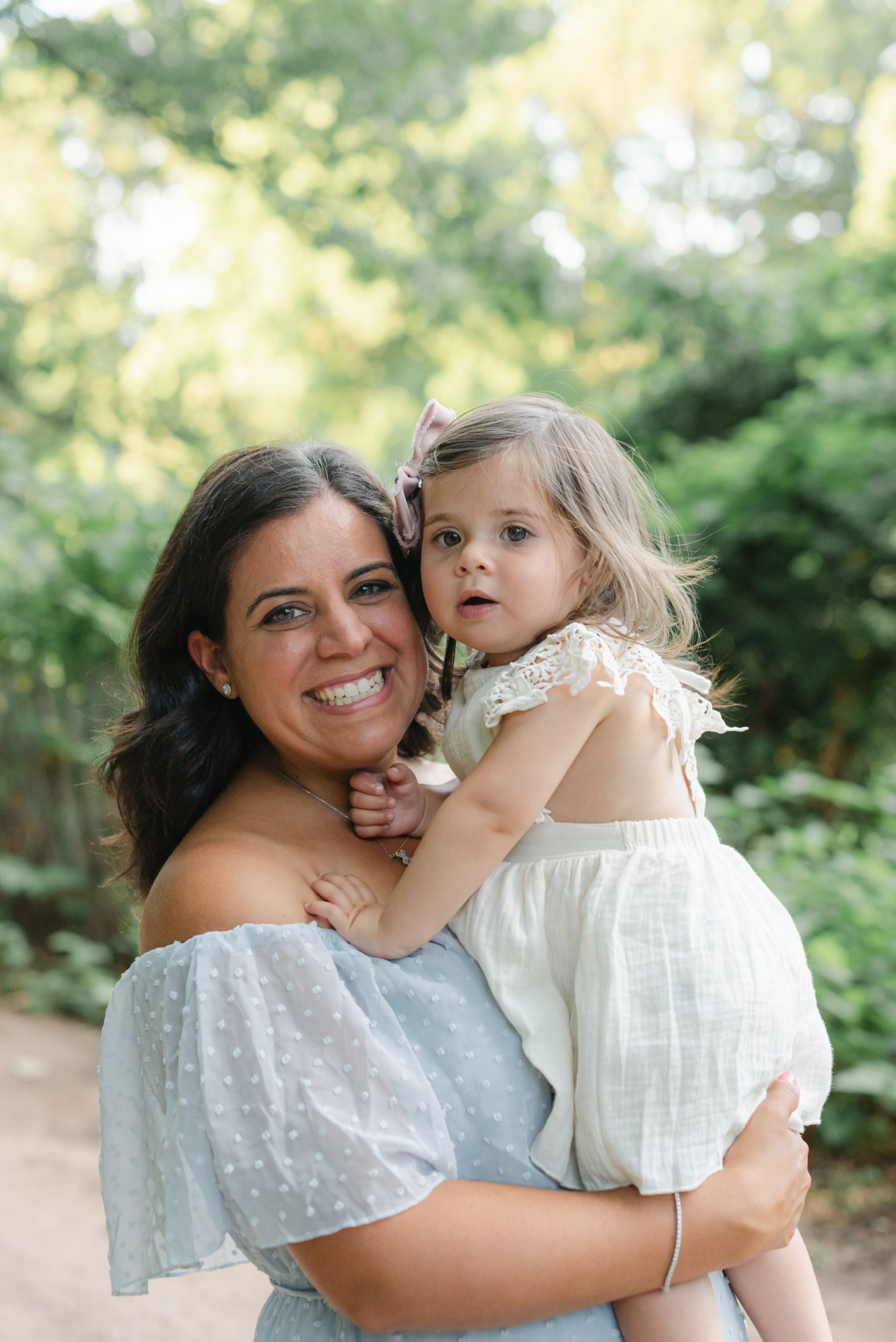 Mom and daughter